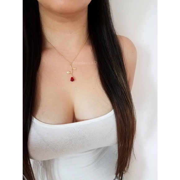 Rose Necklace - Picture 2 of 2